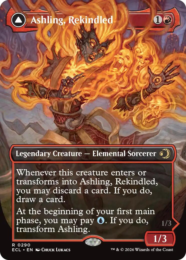 Ashling, Rekindled (Borderless) [Lorwyn Eclipsed] | Chromatic Games