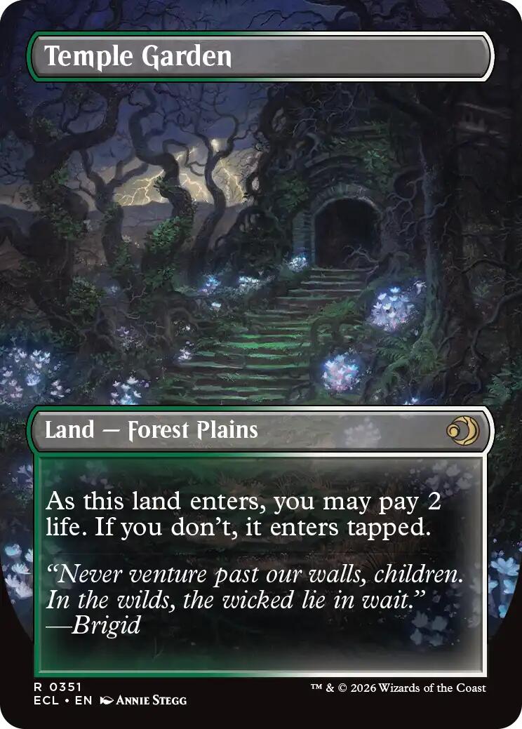 Temple Garden (Borderless) [Lorwyn Eclipsed] | Chromatic Games