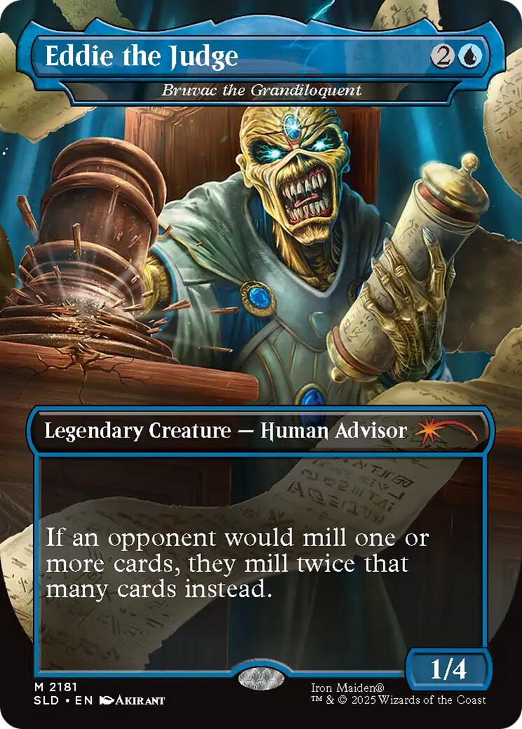 Eddie the Judge - Bruvac the Grandiloquent [Secret Lair Drop Series] | Chromatic Games