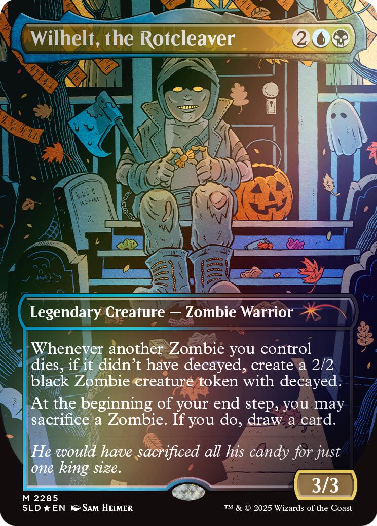 Wilhelt, the Rotcleaver (Rainbow Foil) [Secret Lair Drop Series] | Chromatic Games