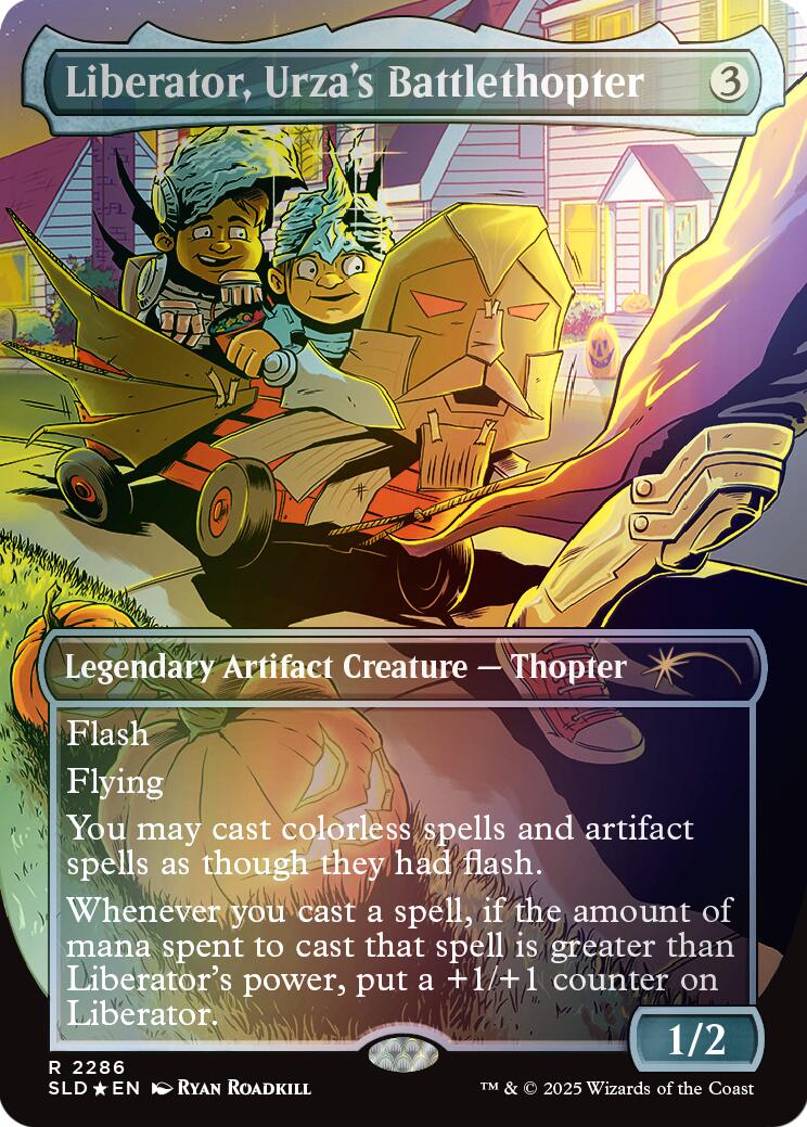 Liberator, Urza's Battlethopter (Rainbow Foil) [Secret Lair Drop Series] | Chromatic Games