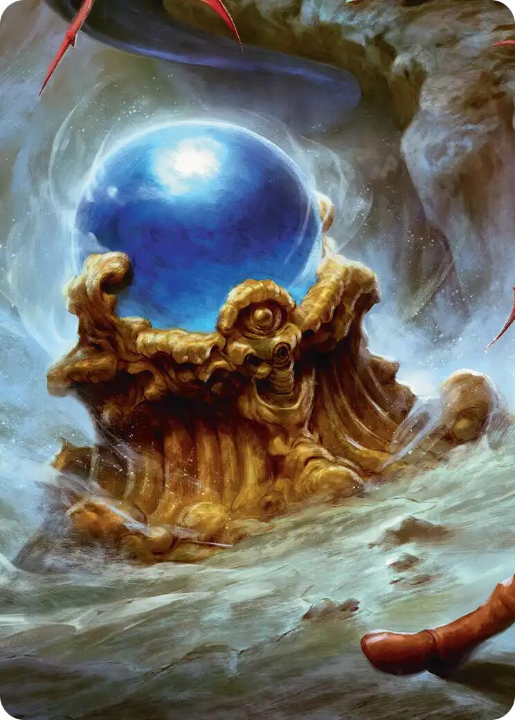 Chaos Shrine's Black Crystal Scene Art Card [FINAL FANTASY Art Series] | Chromatic Games