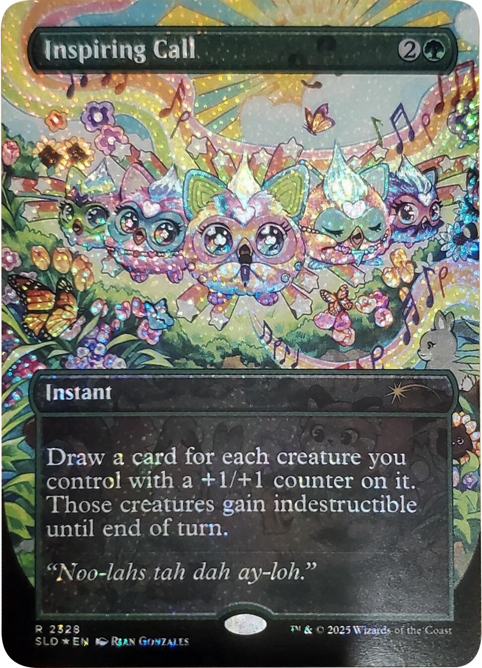 Inspiring Call (Confetti Foil) [Secret Lair Drop Series] | Chromatic Games