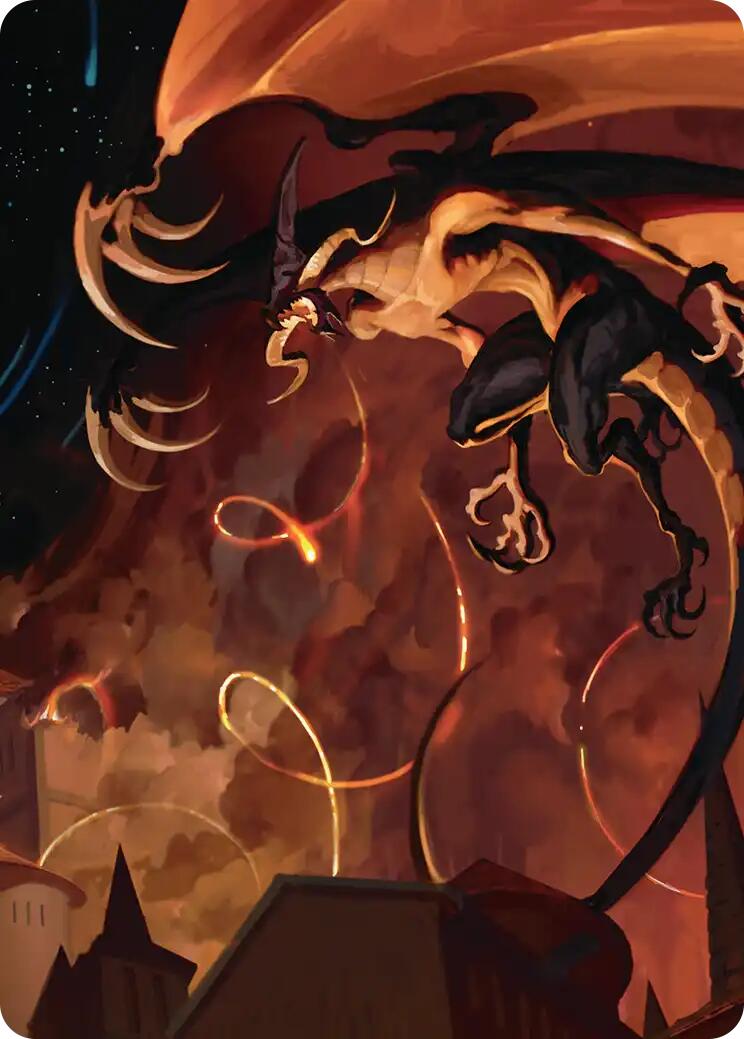 Mega Flare Scene Art Card [FINAL FANTASY Art Series] | Chromatic Games