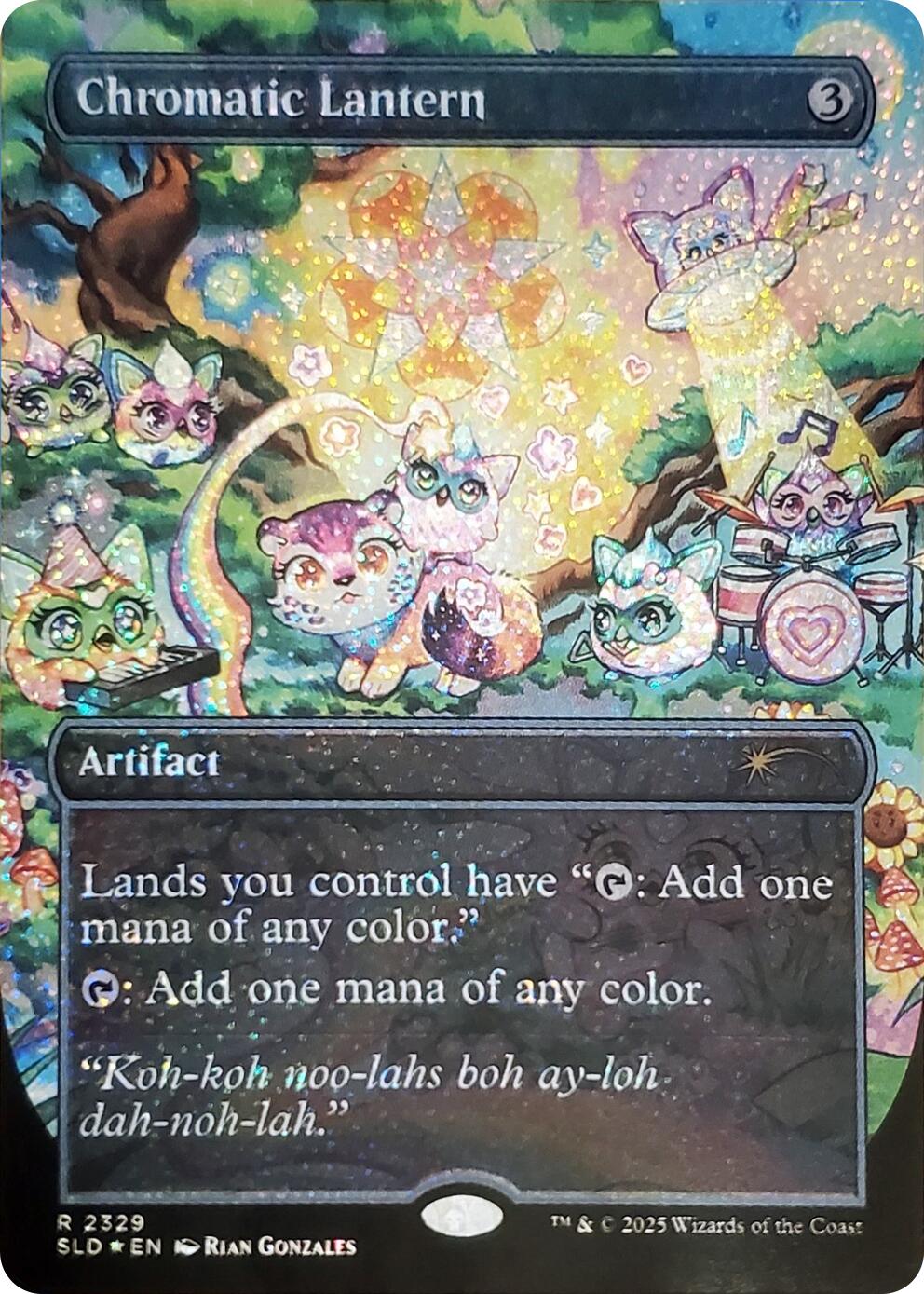 Chromatic Lantern (2329) (Confetti Foil) [Secret Lair Drop Series] | Chromatic Games