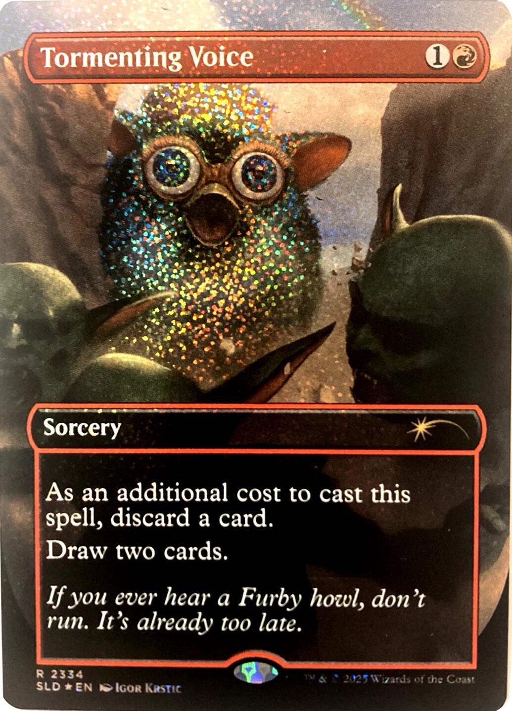 Tormenting Voice (Confetti Foil) [Secret Lair Drop Series] | Chromatic Games