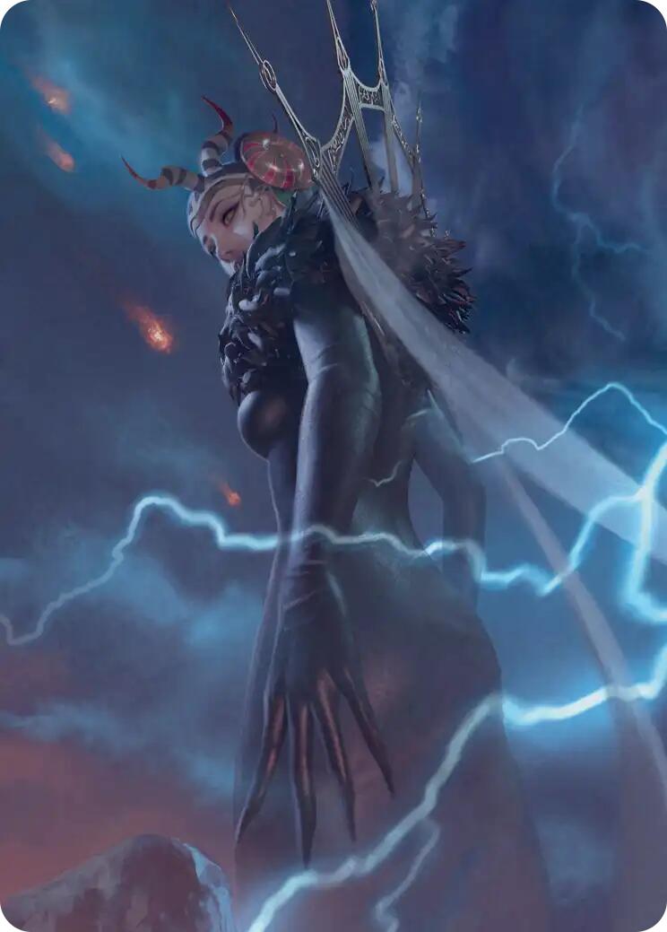Edea, Possessed Sorceress Scene Art Card [FINAL FANTASY Art Series] | Chromatic Games