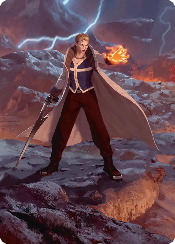Seifer, Balamb Rival Scene Art Card [FINAL FANTASY Art Series] | Chromatic Games