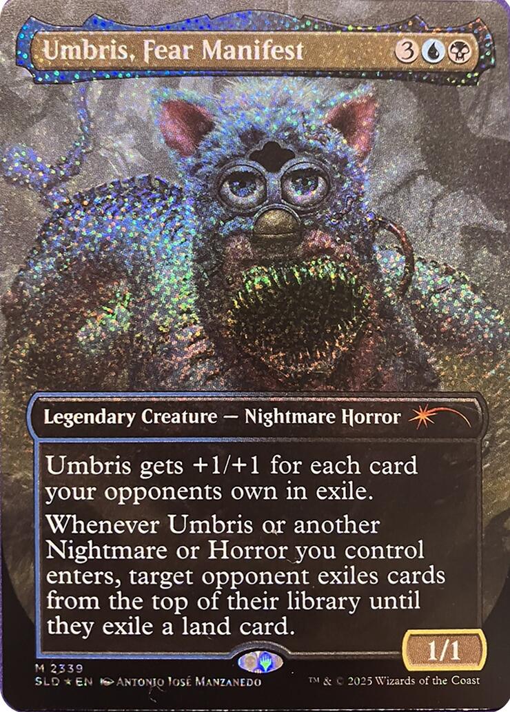 Umbris, Fear Manifest (Confetti Foil) [Secret Lair Drop Series] | Chromatic Games