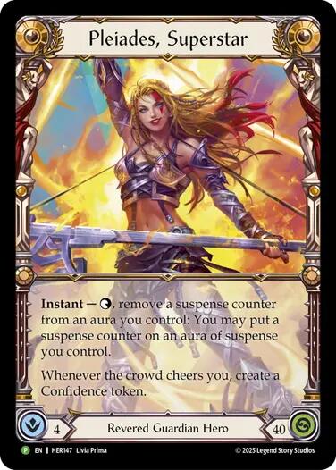 Pleiades, Superstar [HER147] (Promo)  Rainbow Foil | Chromatic Games