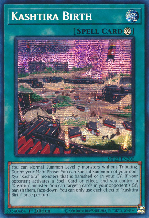 Kashtira Birth [MP23-EN200] Prismatic Secret Rare | Chromatic Games