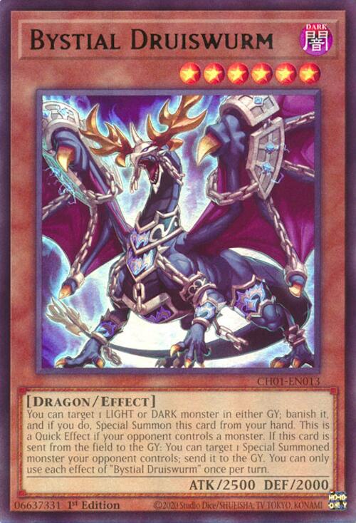 Bystial Druiswurm [CH01-EN013] Ultra Rare | Chromatic Games