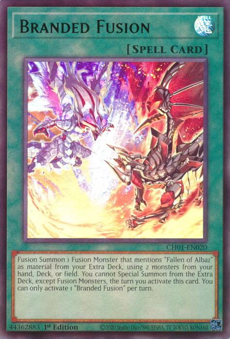 Branded Fusion [CH01-EN020] Ultra Rare | Chromatic Games