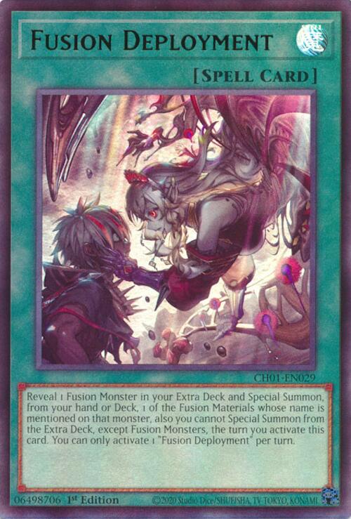 Fusion Deployment [CH01-EN029] Ultra Rare | Chromatic Games