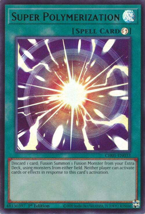 Super Polymerization [CH01-EN033] Ultra Rare | Chromatic Games