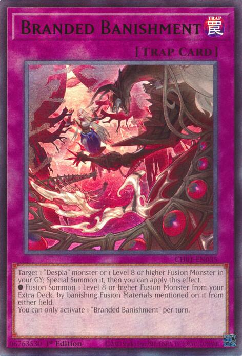 Branded Banishment [CH01-EN035] Ultra Rare | Chromatic Games