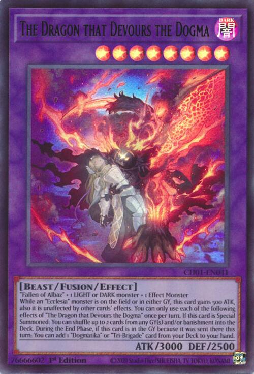 The Dragon that Devours the Dogma [CH01-EN041] Ultra Rare | Chromatic Games