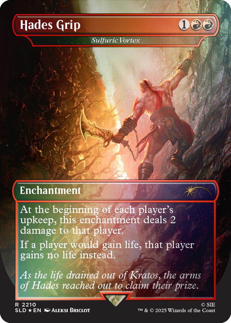 Hades Grip - Sulfuric Vortex (Rainbow Foil) [Secret Lair Drop Series] | Chromatic Games