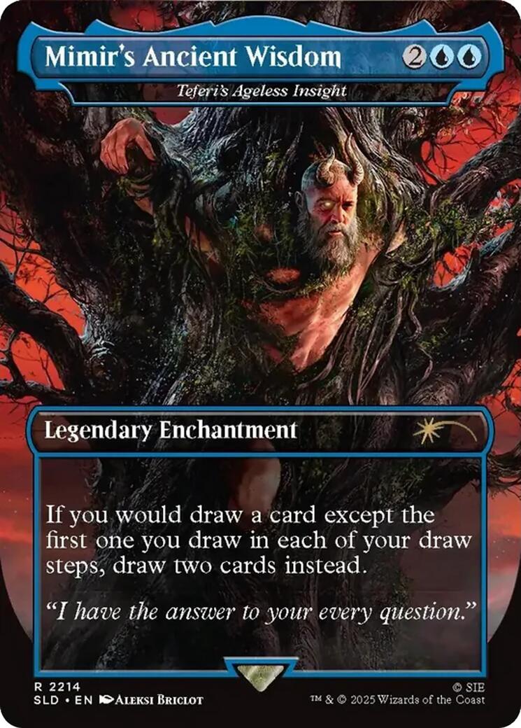 Mimir's Ancient Wisdom - Teferi's Ageless Insight [Secret Lair Drop Series] | Chromatic Games