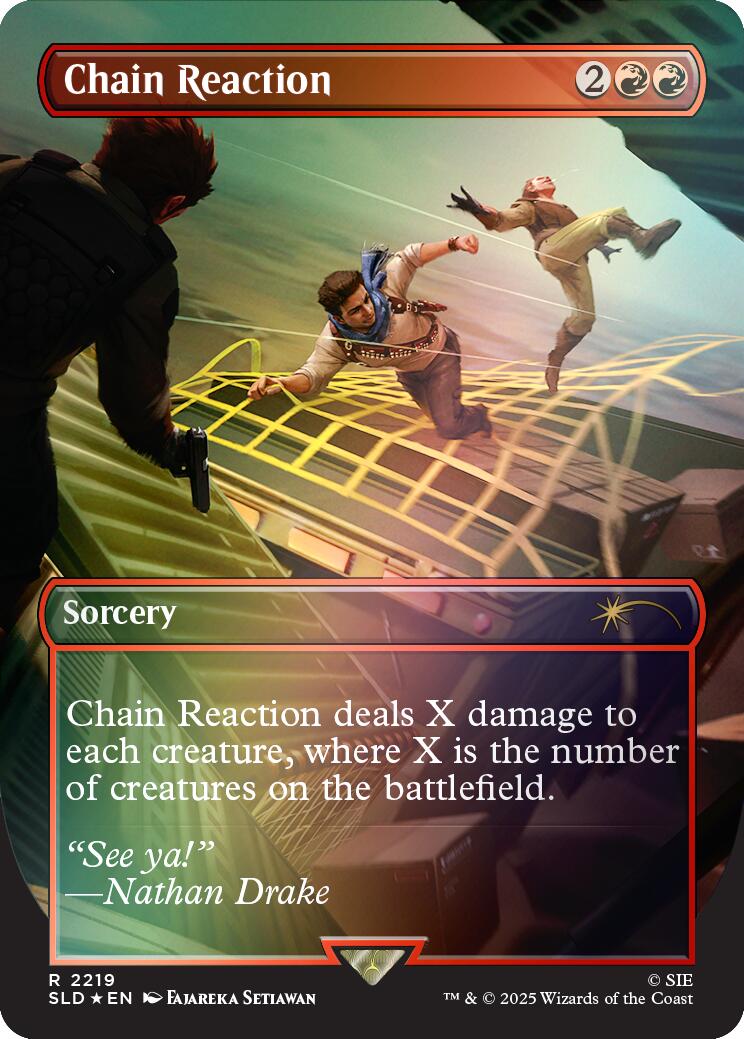 Chain Reaction (Rainbow Foil) [Secret Lair Drop Series] | Chromatic Games