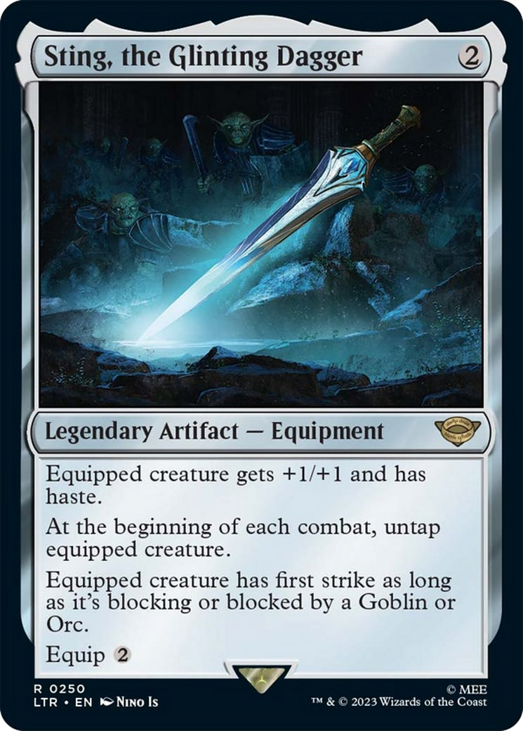 Sting, the Glinting Dagger [The Lord of the Rings: Tales of Middle-Earth] | Chromatic Games