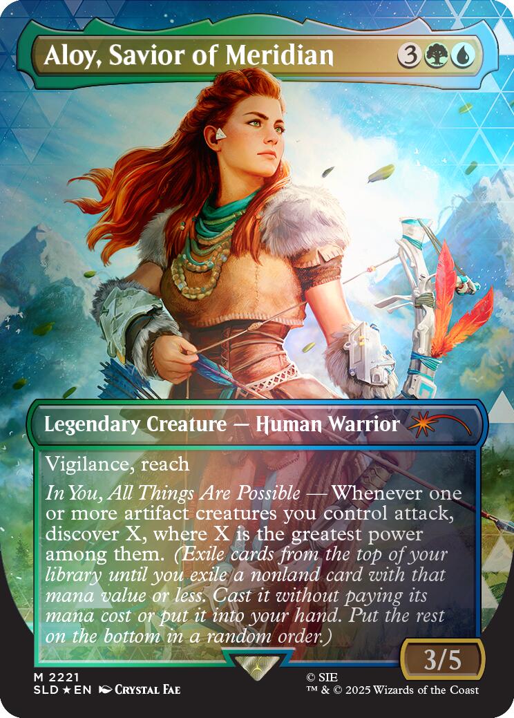 Aloy, Savior of Meridian (Rainbow Foil) [Secret Lair Drop Series] | Chromatic Games