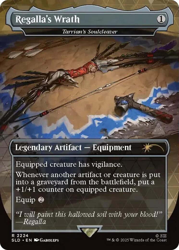 Regalla's Wrath - Tarrian's Soulcleaver [Secret Lair Drop Series] | Chromatic Games