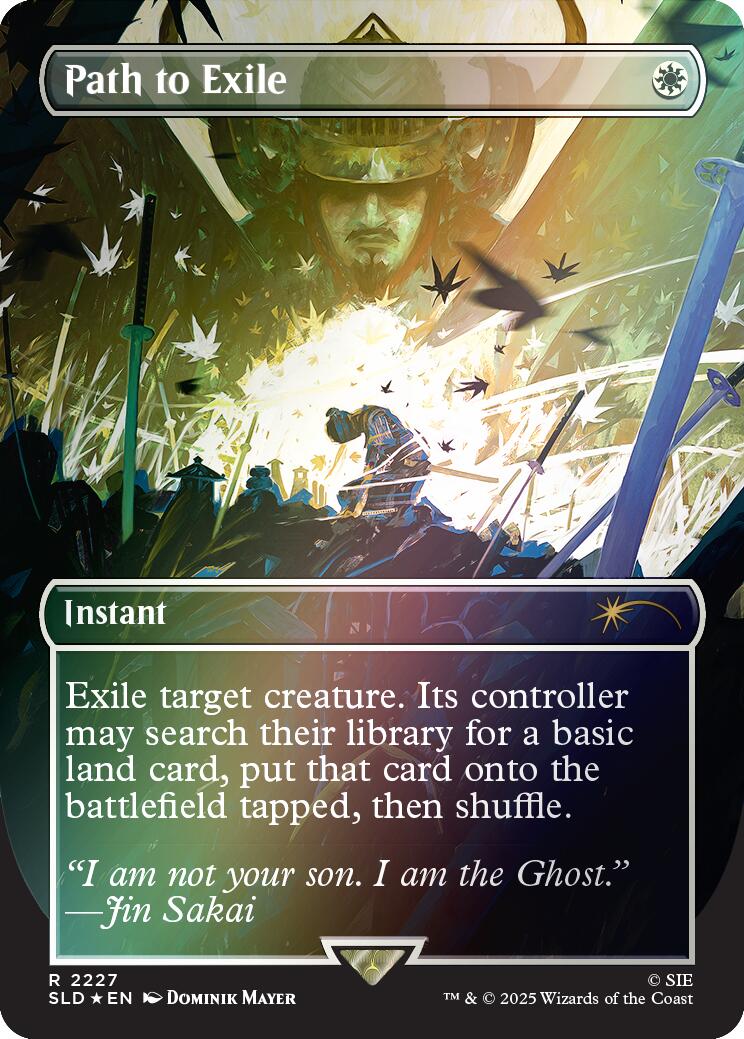 Path to Exile (2227) (Rainbow Foil) [Secret Lair Drop Series] | Chromatic Games