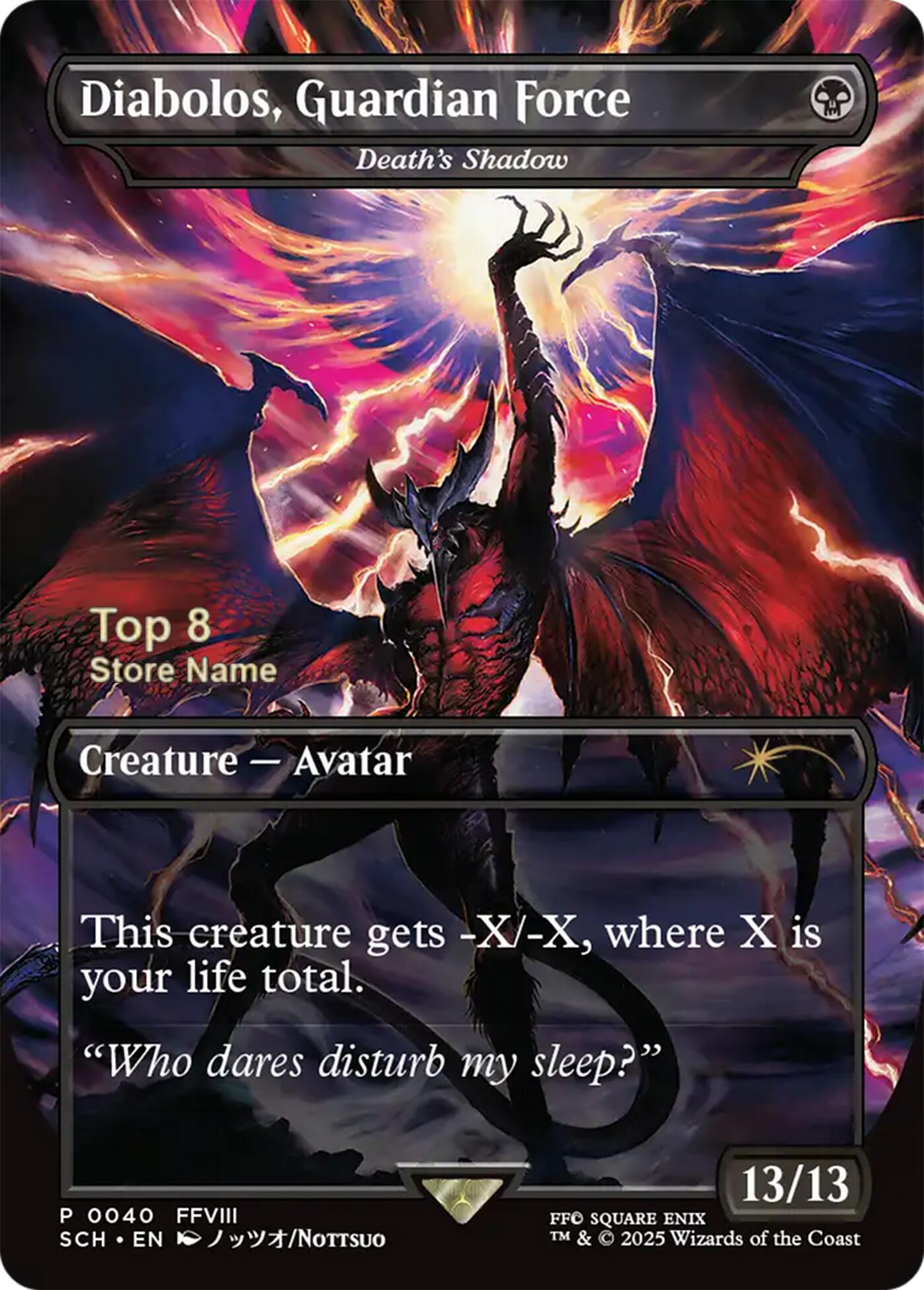 Diabolos, Guardian Force - Death's Shadow (Top 8) [Store Championships 2025] | Chromatic Games