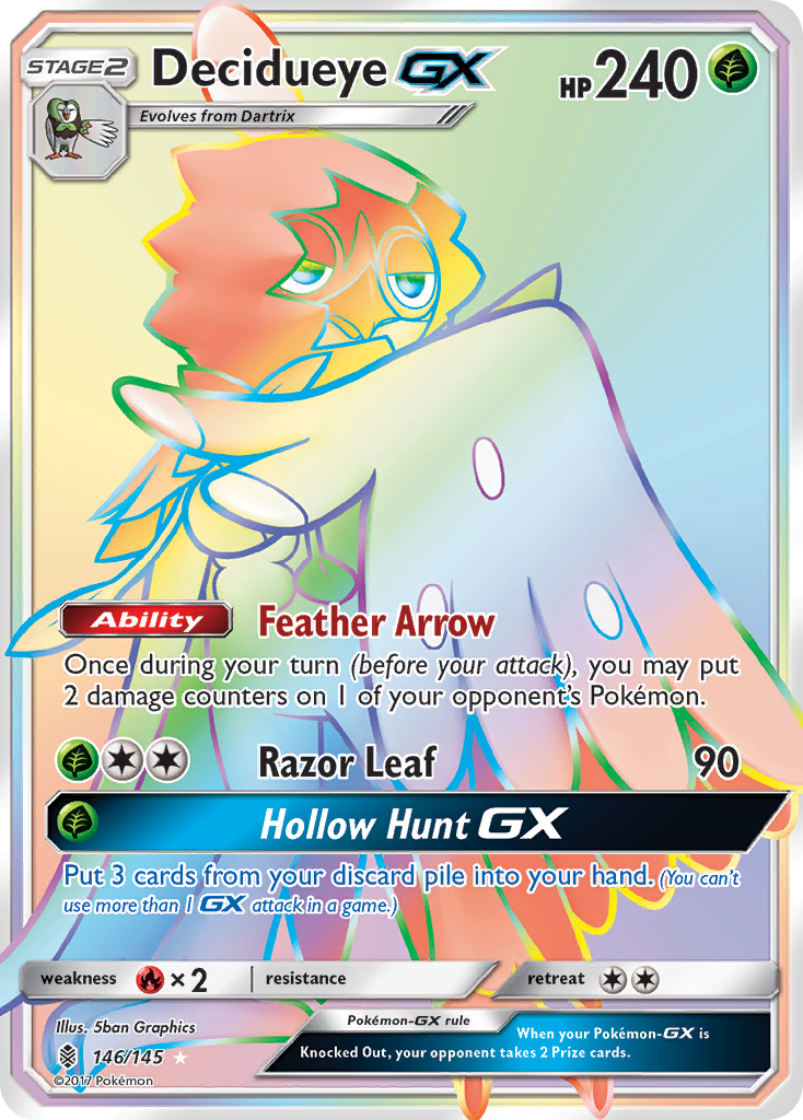 Decidueye GX (146/145) [Sun & Moon: Guardians Rising] | Chromatic Games