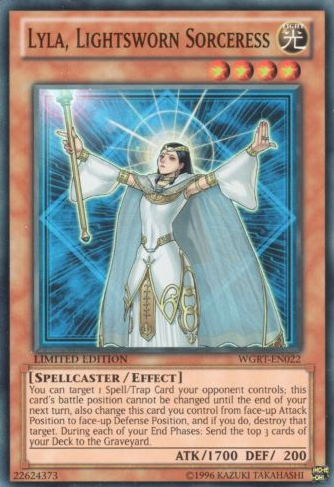 Lyla, Lightsworn Sorceress [WGRT-EN022] Super Rare | Chromatic Games