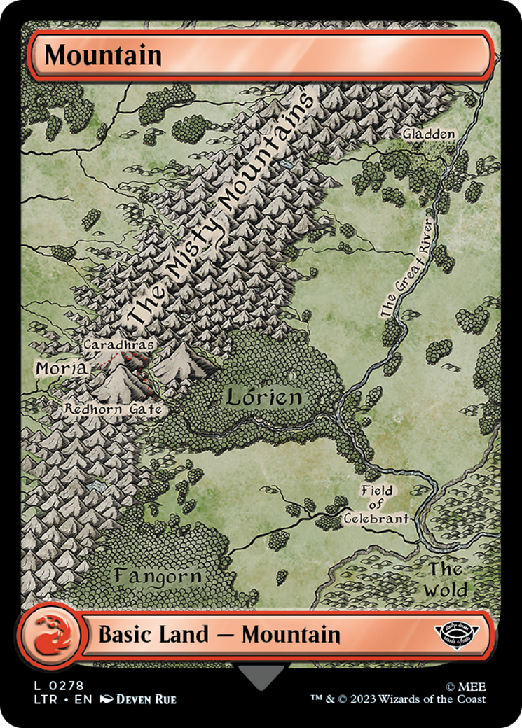 Mountain (278) [The Lord of the Rings: Tales of Middle-Earth] | Chromatic Games