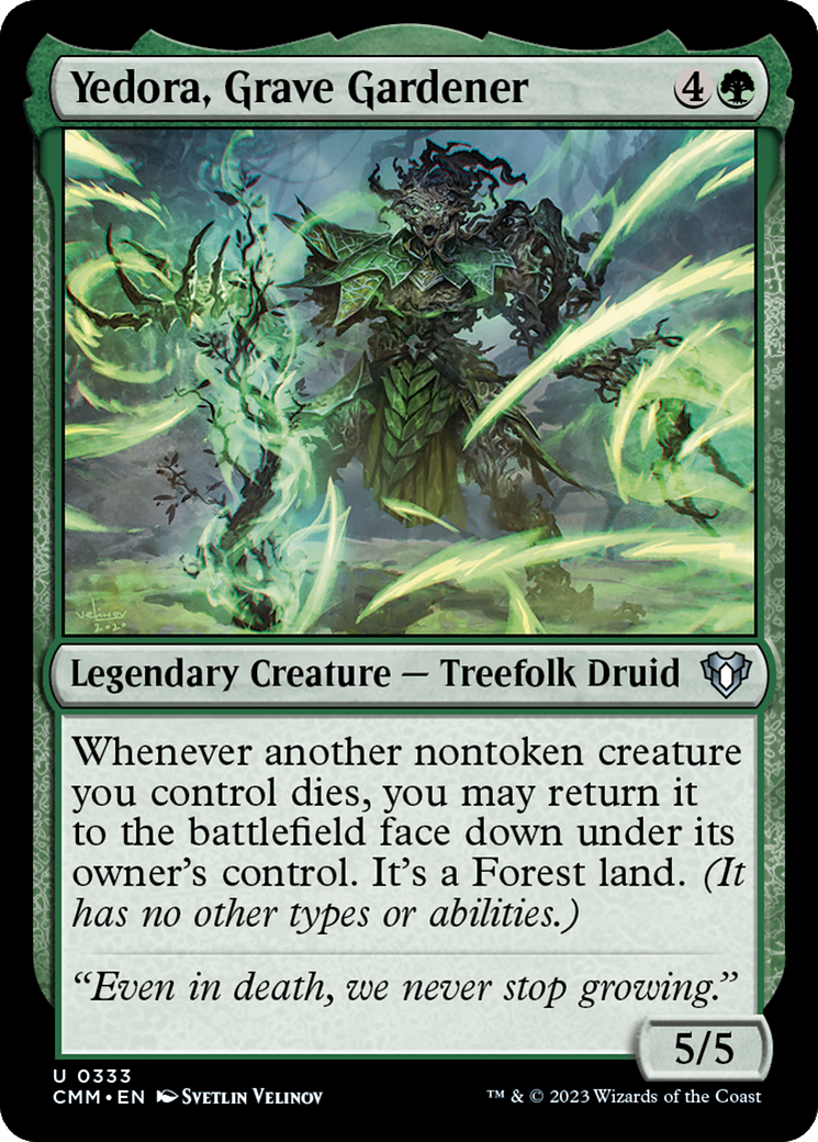 Yedora, Grave Gardener [Commander Masters] | Chromatic Games