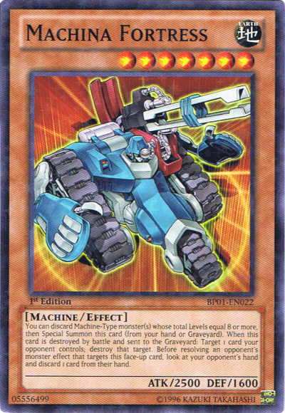 Machina Fortress [BP01-EN022] Starfoil Rare | Chromatic Games