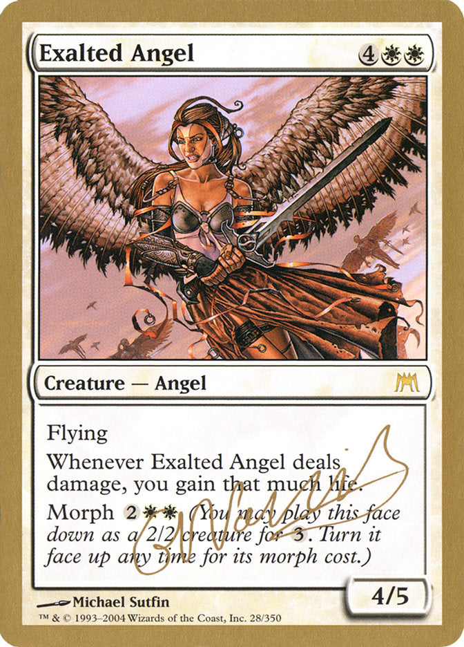 Exalted Angel (Gabriel Nassif) [World Championship Decks 2004] | Chromatic Games