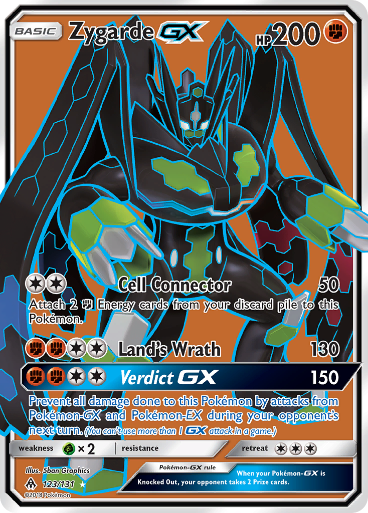 Zygarde GX (123/131) [Sun & Moon: Forbidden Light] | Chromatic Games