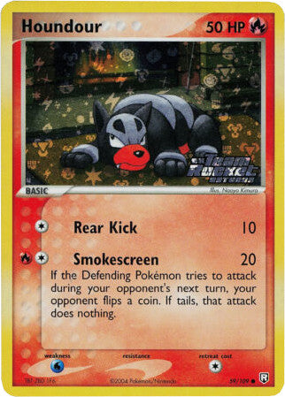 Houndour (59/109) (Stamped) [EX: Team Rocket Returns] | Chromatic Games