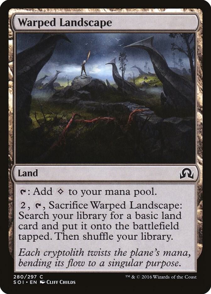 Warped Landscape 280/297 (Shadows over Innistrad)  - Foil | Chromatic Games