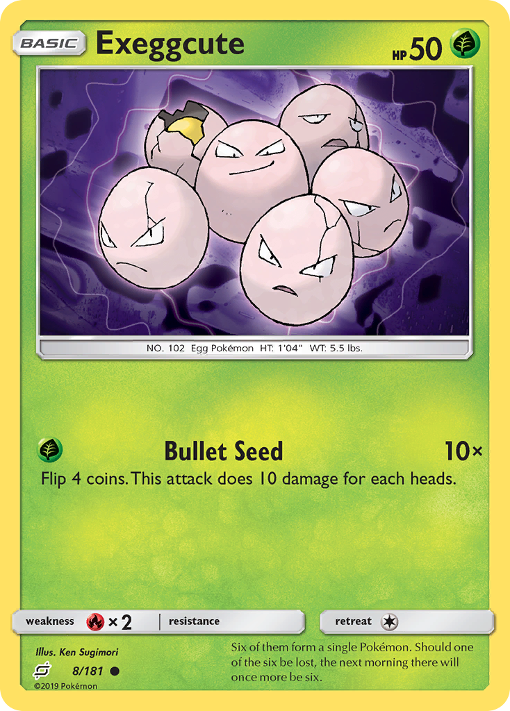 Exeggcute (8/181) [Sun & Moon: Team Up] | Chromatic Games