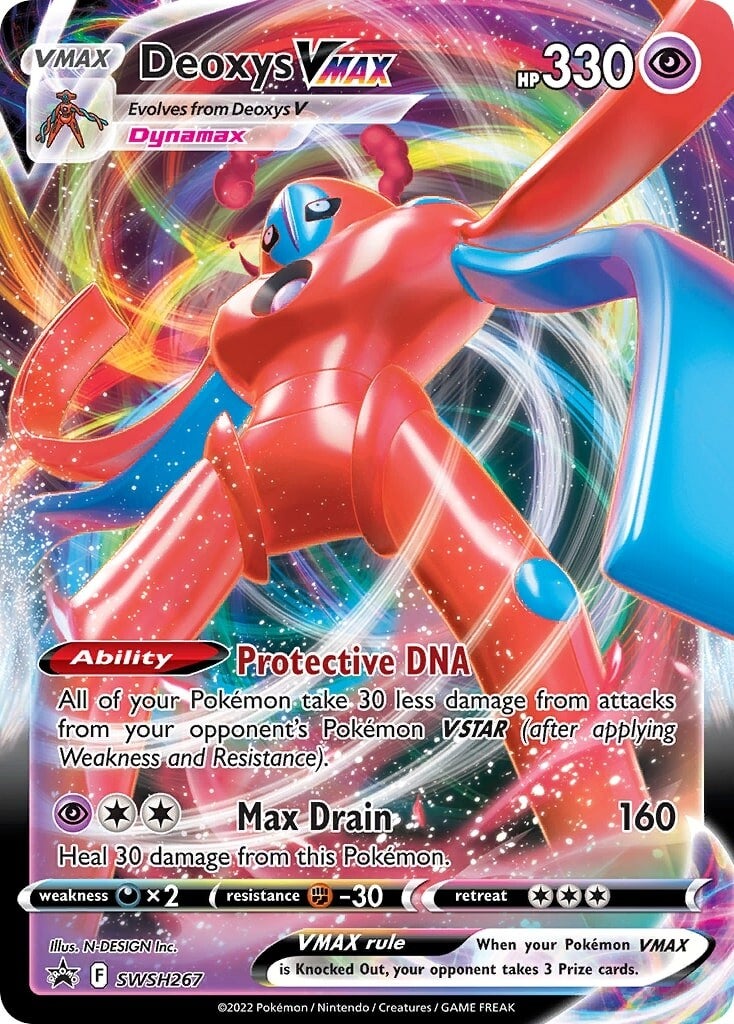 Deoxys VMAX (SWSH267) [Sword & Shield: Black Star Promos] | Chromatic Games