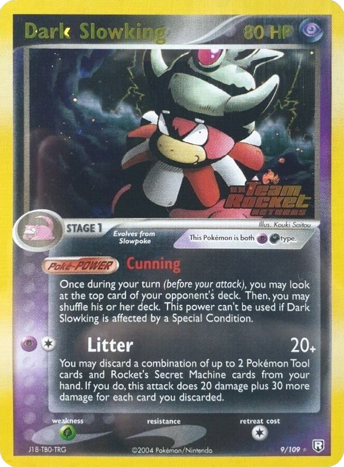 Dark Slowking (9/109) (Stamped) [EX: Team Rocket Returns] | Chromatic Games