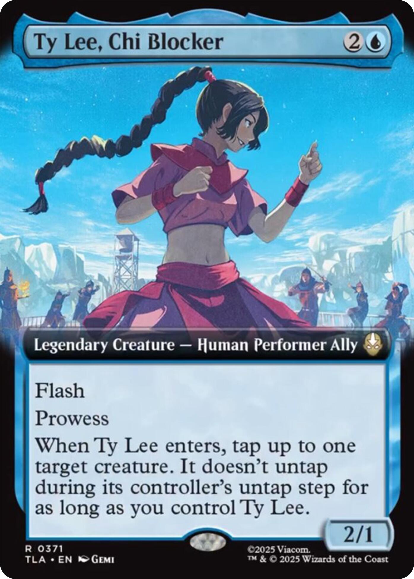 Ty Lee, Chi Blocker (Extended Art) [Avatar: The Last Airbender] | Chromatic Games