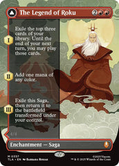 The Legend of Roku (Borderless) [Avatar: The Last Airbender] | Chromatic Games