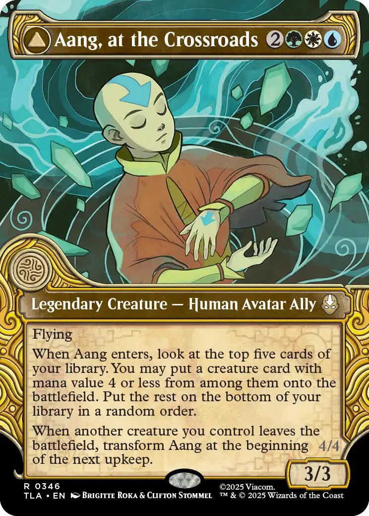 Aang, at the Crossroads (Showcase) [Avatar: The Last Airbender] | Chromatic Games