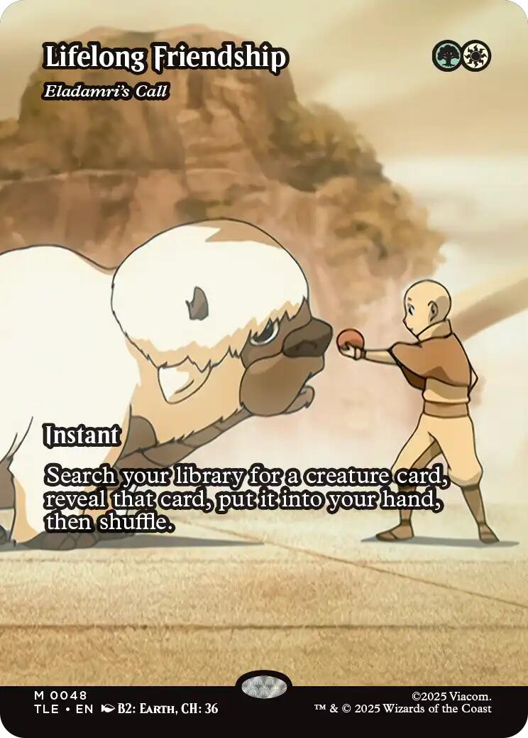 Lifelong Friendship - Eladamri's Call (Borderless) [Avatar: The Last Airbender: Eternal-Legal] | Chromatic Games