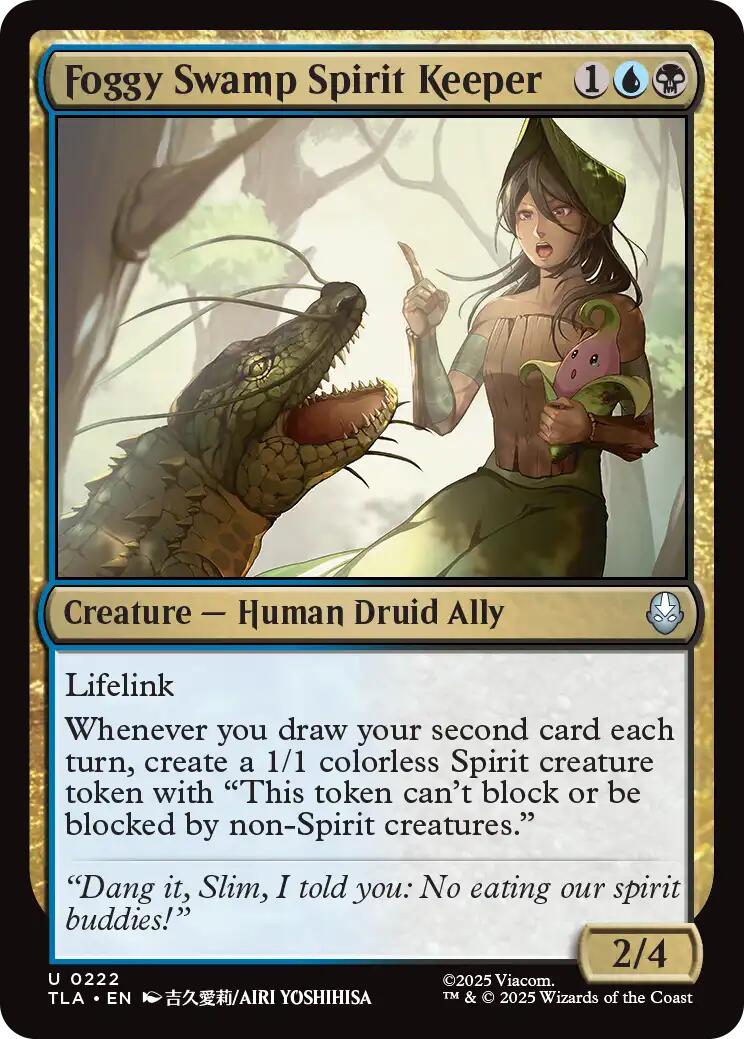 Foggy Swamp Spirit Keeper [Avatar: The Last Airbender] | Chromatic Games