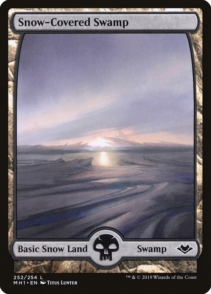 Snow-Covered Swamp [Modern Horizons] | Chromatic Games