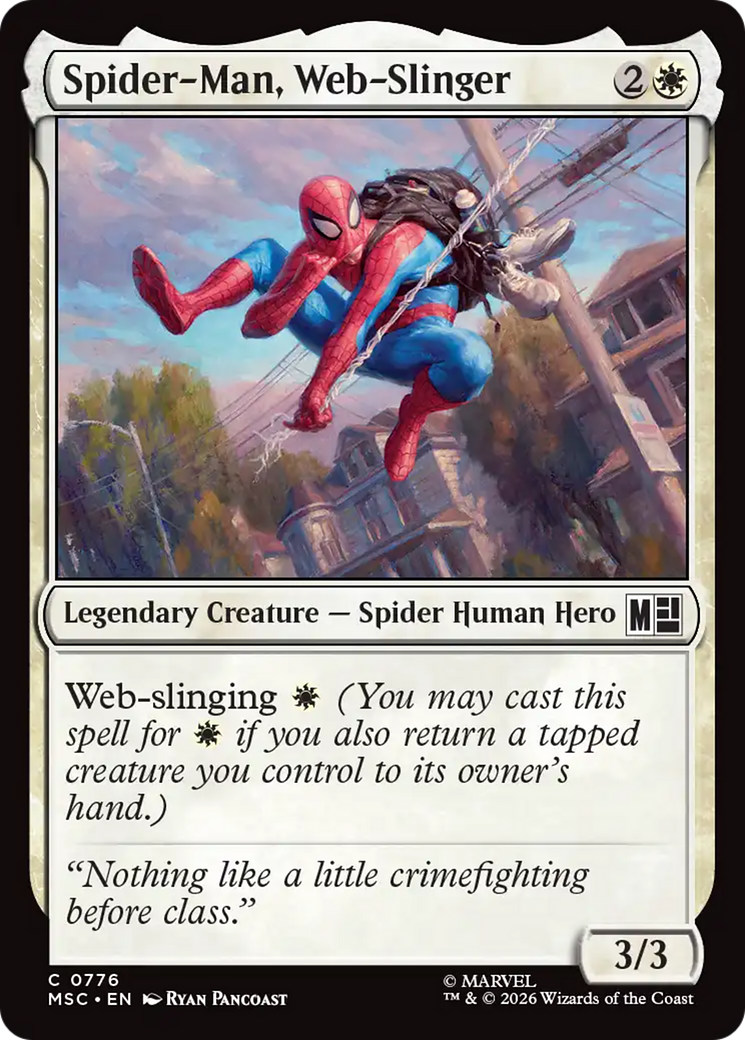 Spider-Man, Web-Slinger [Marvel Super Heroes Commander] | Chromatic Games