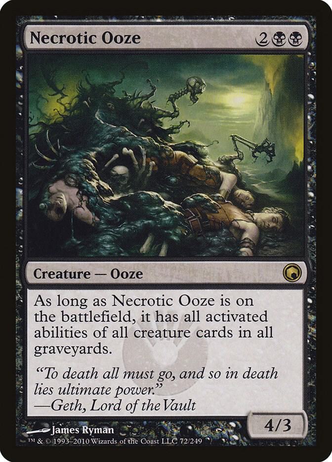 Necrotic Ooze 72/249 (Scars of Mirrodin)  | Chromatic Games