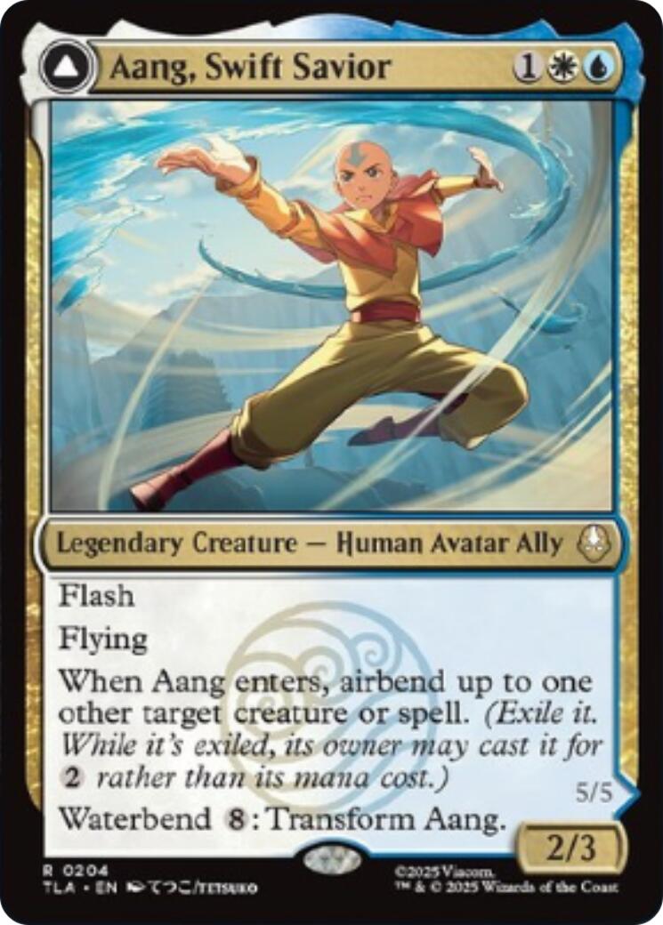 Aang, Swift Savior [Avatar: The Last Airbender] | Chromatic Games